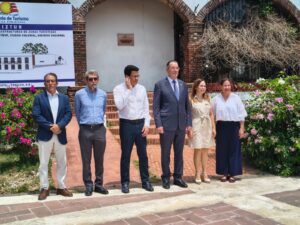 Collado deja iniciados los trabajos de Casa Aybar